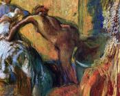 埃德加 德加 : After the Bath